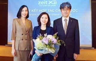Bà Đinh Nhật Hạnh - Phó chủ tịch HĐQT kiêm Tổng giám đốc Tập đoàn Khải Hoàn Land cùng chủ đầu tư VGSE.