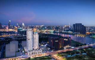 Bất động sản tại khu vực Thủ Thiêm thành phố Thủ Đức.
