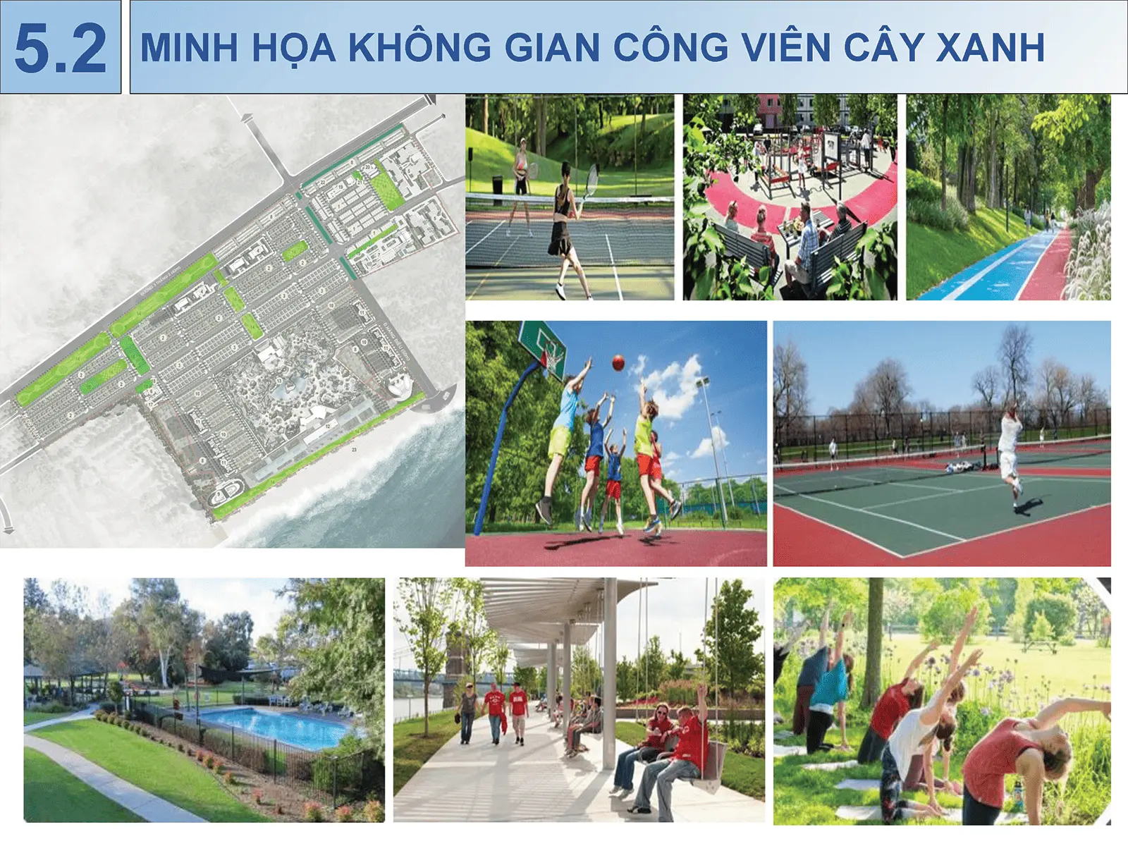 Không gian công viên cây xanh trong dự án Sun Group Vũng Tàu mang đến môi trường sống lý tưởng.