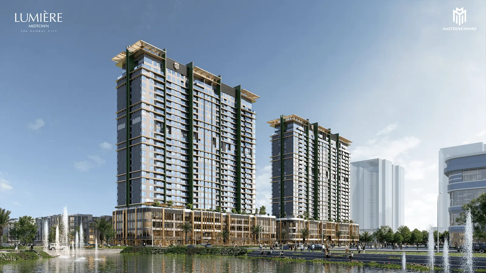 LUMIÈRE Midtown: Sự giao thoa giữa kiến trúc hiện đại và thiên nhiên, tạo nên cuộc sống đẳng cấp giữa The Global City.