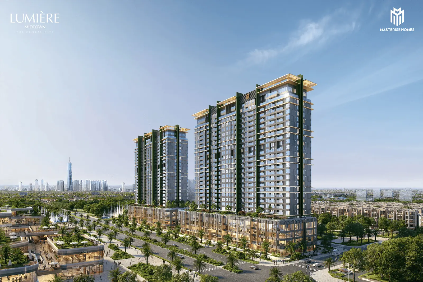 LUMIÈRE Midtown – Sự kết hợp tinh tế giữa kiến trúc hiện đại và thiên nhiên tại trung tâm phồn hoa The Global City.